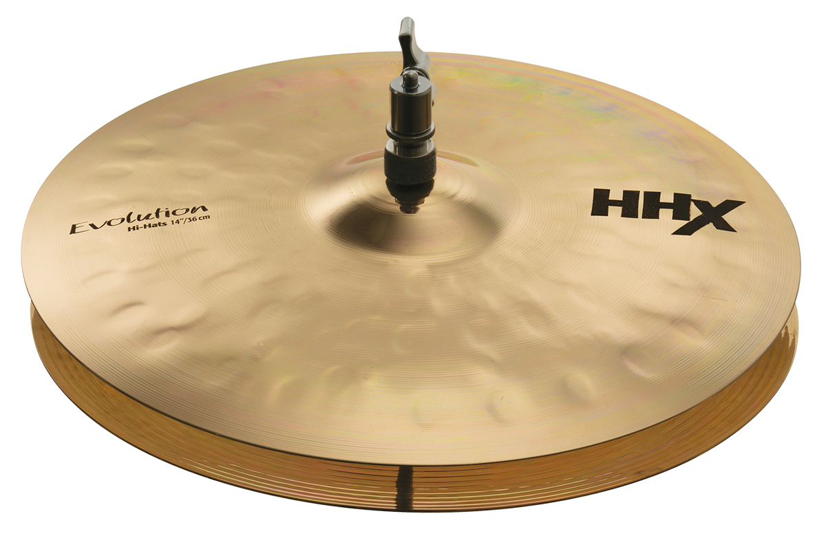 Sabian 11402XEB 14" HHX Evolution Hi-Hats Brilliant Finish