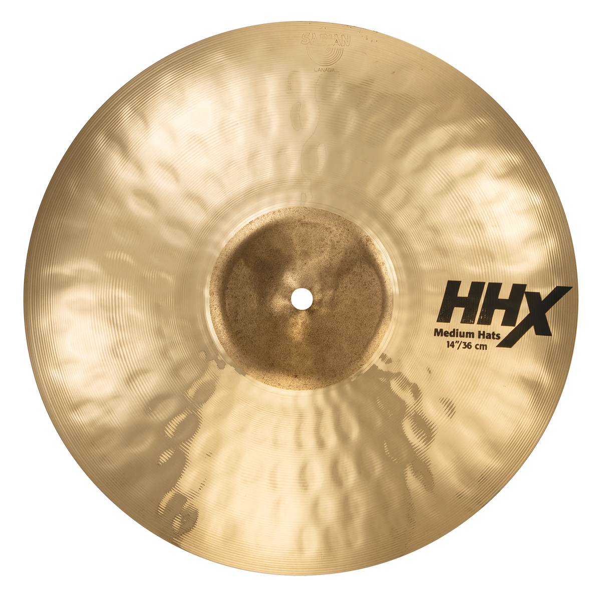 Sabian 11402XMB 14" HHX Medium Hats Brilliant Finish