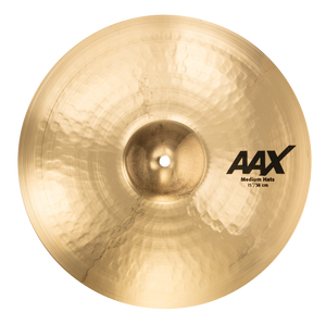 Sabian 21502XC/1B 15" AAX Medium Hat Top Brilliant Finish