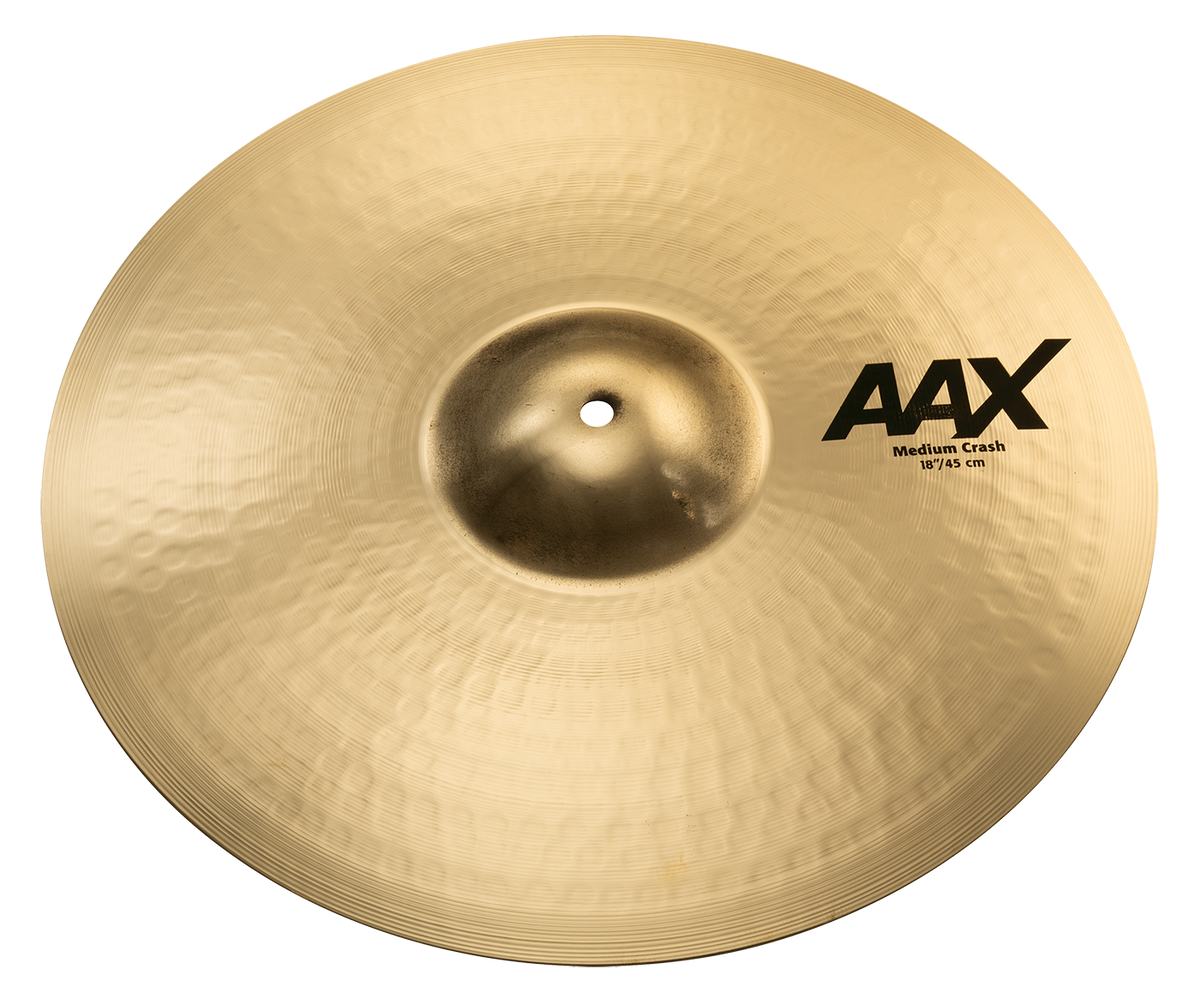 Sabian 21808XCB 18" Medium Crash AAX Brilliant Finish
