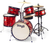 STAGG 5-piece junior drum set with hardware, 8" / 10" / 10" / 12" / 16"