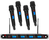4W-1KU HT Nady 4W-1KU HT Quad True Diversity 1000-Channel Professional UHF Wireless System