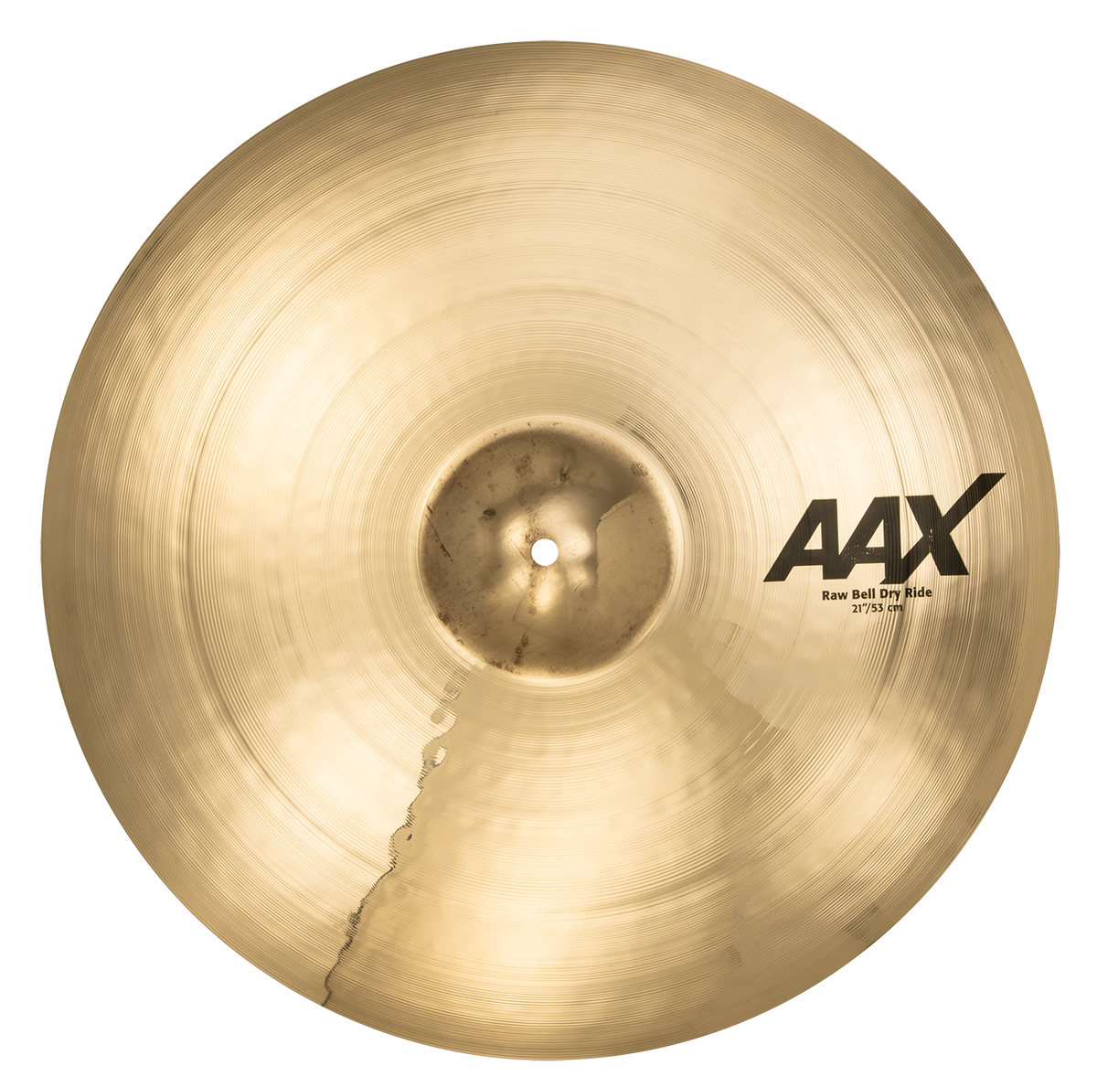 Sabian 22172XB 21" AAX Raw Bell Dry Ride Brilliant Finish