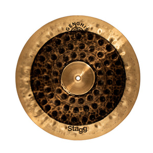 STAGG GENG-CM17D 17" Genghis medium crash, Dual series