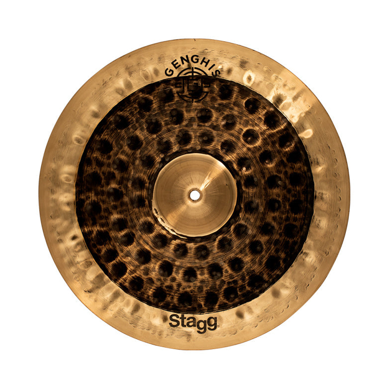STAGG GENG-CM17D 17" Genghis medium crash, Dual series