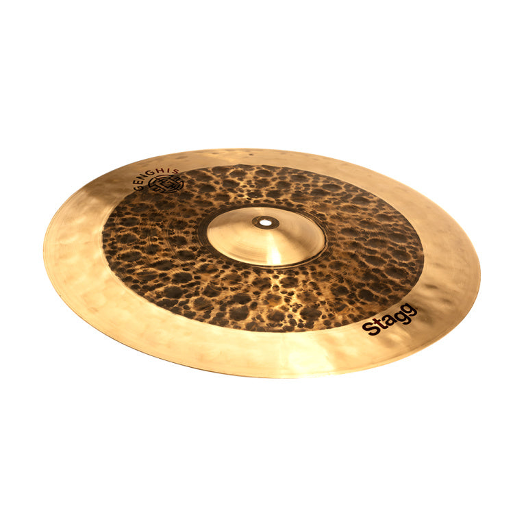 STAGG GENG-CM18D 18" Genghis medium crash, Dual series