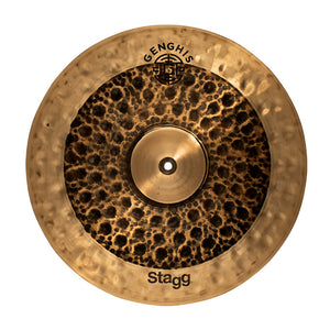 STAGG GENG-CM18D 18" Genghis medium crash, Dual series