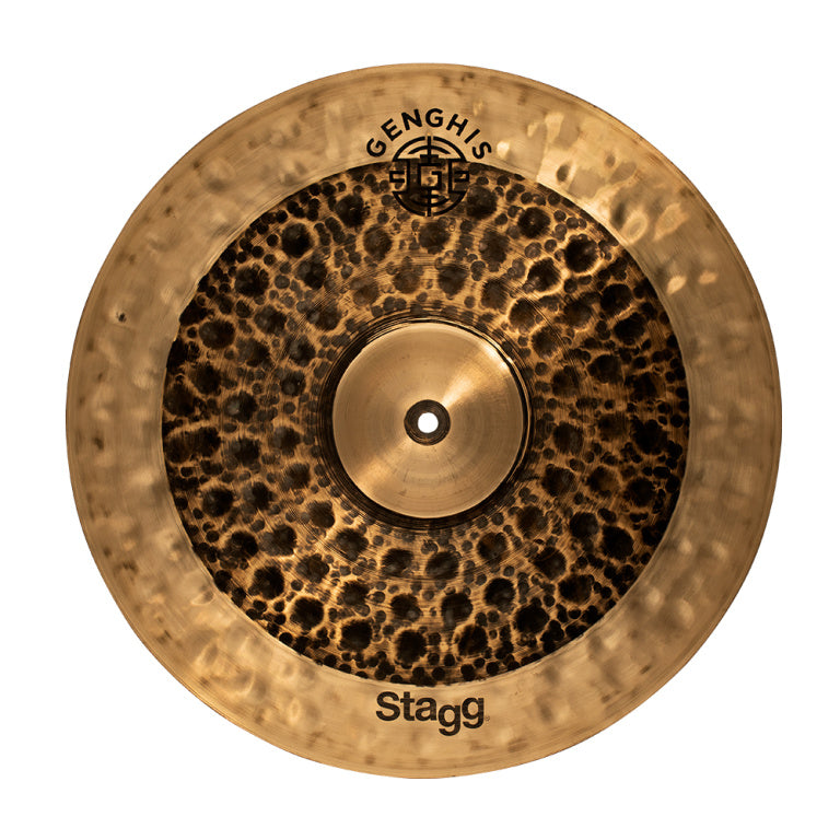 STAGG GENG-CM19D 19" Genghis medium crash, Dual series