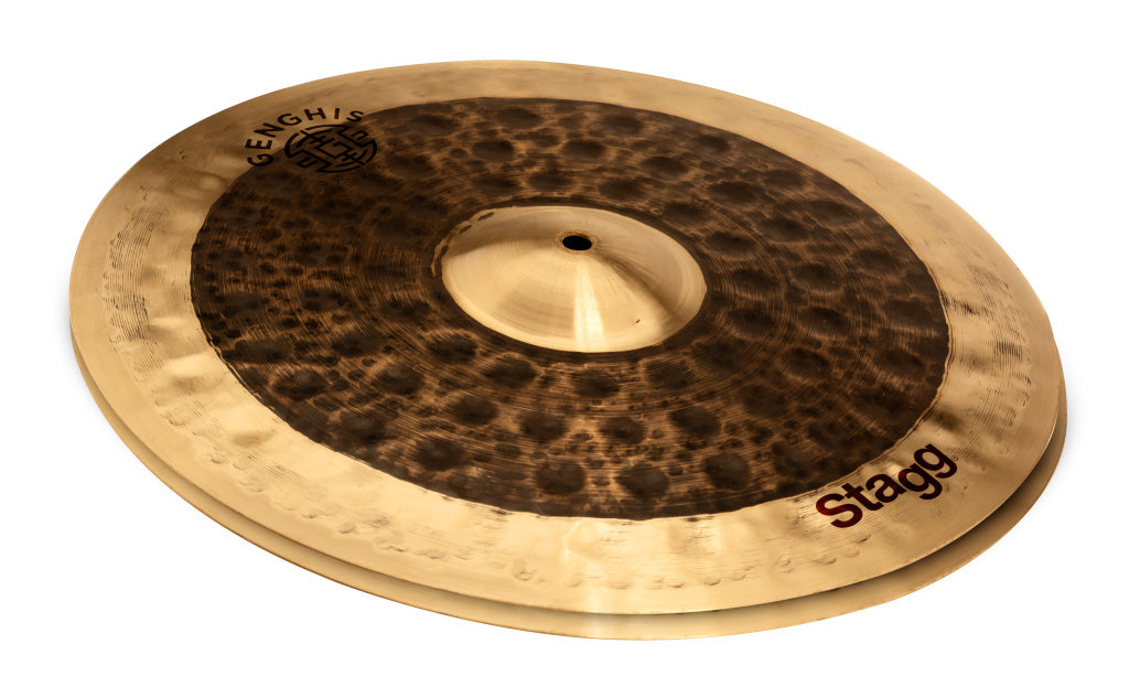 STAGG 14" Genghis medium hi-hat, Dual series