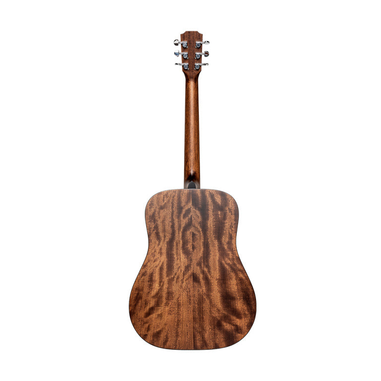 J.N GUITARS DOV-D Acoustic dreadnought guitar with solid mahogany top, Dovern series
