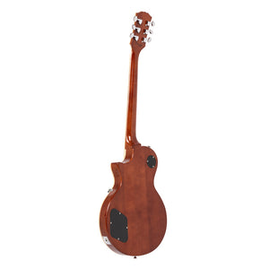STAGG SEL-STD BLK Standard Series, electric guitar with solid Mahogany archtop body
