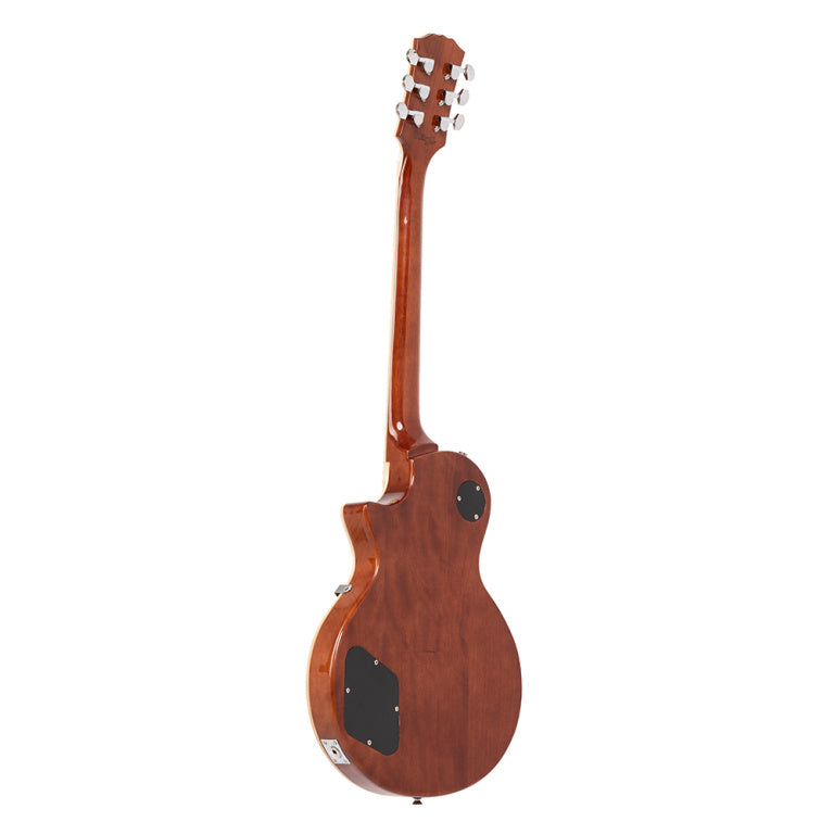 STAGG SEL-STD GOLD Standard Series, electric guitar with solid Mahogany body archtop