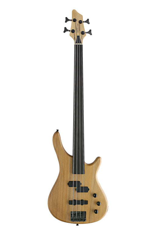 STAGG Fretless, 4-String "Fusion" electric Bass guitar