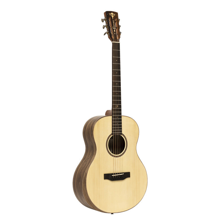 CRAFTER BIG MINO BK WLN Mino series, Big Mino shape acoustic-electric guitar with solid spruce top