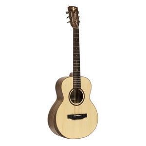 CRAFTER MINO BK WLN Mino series, Mino shape acoustic-electric guitar with solid spruce top