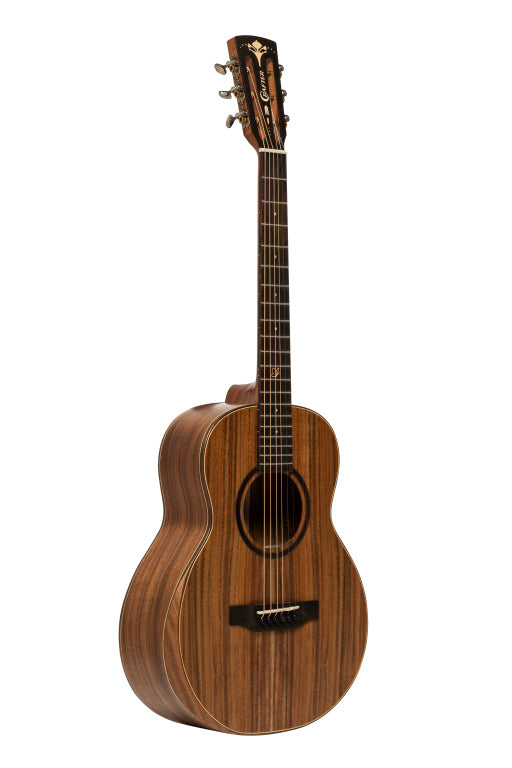 CRAFTER Mino series, Mino shape acoustic-electric guitar with solid koa top