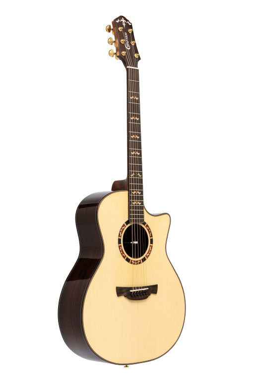 CRAFTER Stage series 20, cutaway Grand auditorium acoustic-electric guitar with solid spruce top