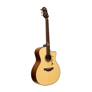 CRAFTER TB G-MAHO CE Anniversary mahogany series, cutaway grand auditorium acoustic-electric guitar