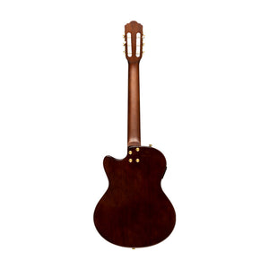 ANGEL LOPEZ EC3000 MAHO N 4/4 cutaway electric classical guitar with solid body - natural colour