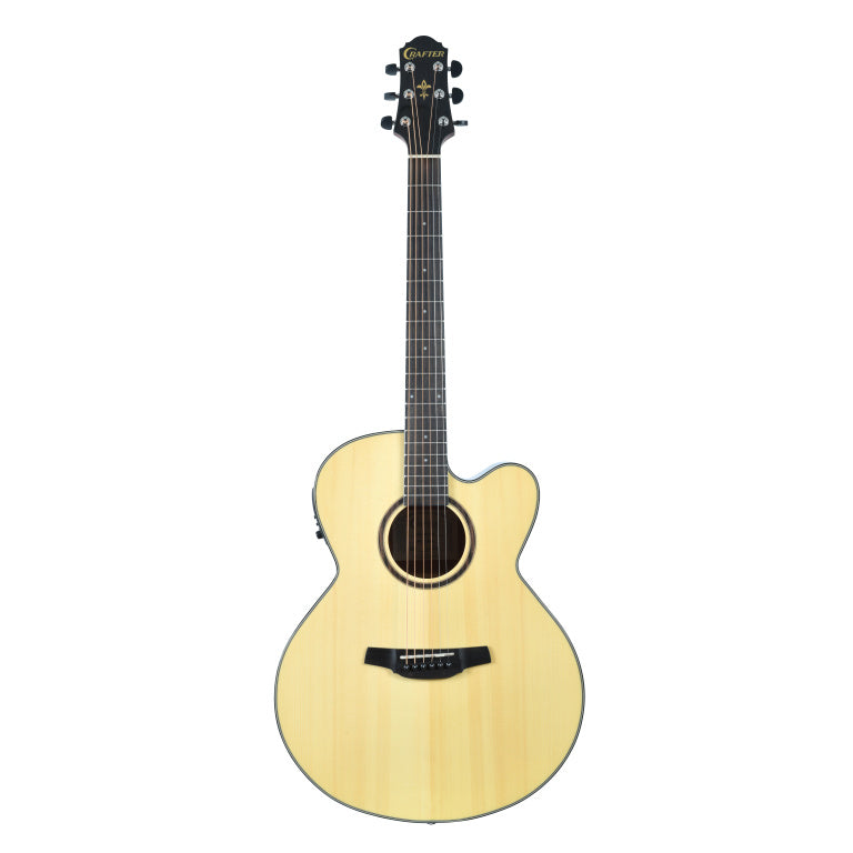 CRAFTER Silver series 250, Jumbo acoustic-electric guitar with cutaway