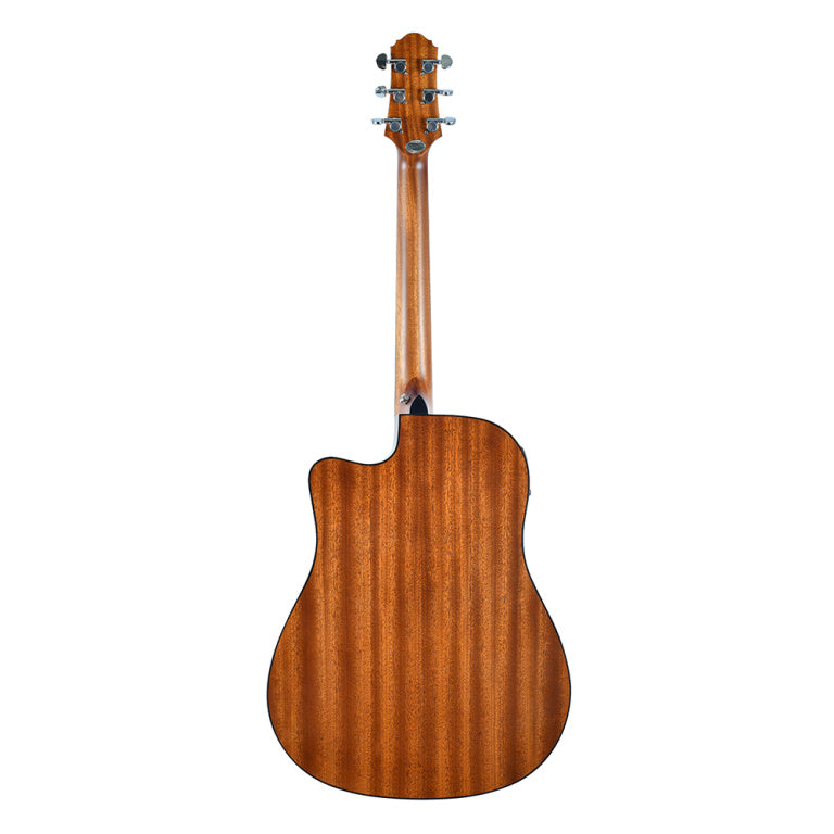 CRAFTER HD100-CE-BR Silver series 100 dreadnought acoustic-electric guitar with cutaway
