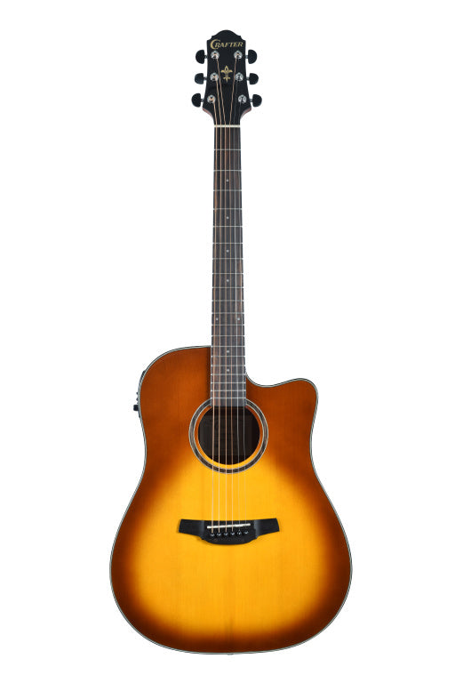 CRAFTER Silver series 250, Grand auditorium acoustic-electric guitar with cutaway