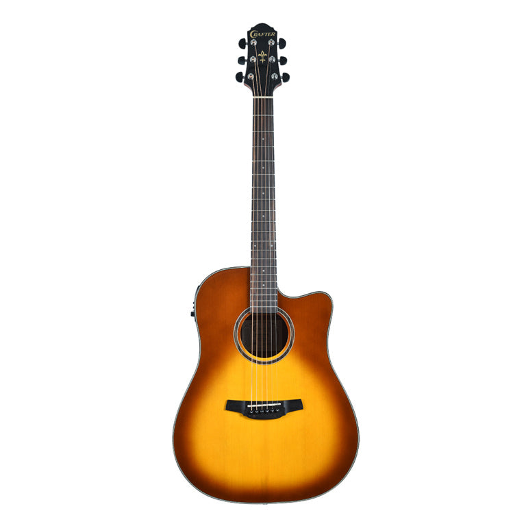CRAFTER HG250-CE-BRS Silver series 250, Grand auditorium acoustic-electric guitar with cutaway