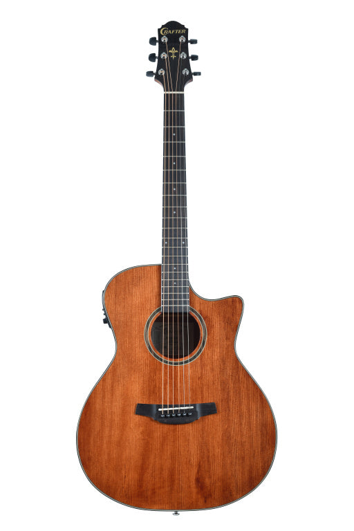 CRAFTER Silver series 250, Grand auditorium acoustic-electric guitar with cutaway
