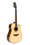 Crafter Stage series 16, cutaway Dreadnought acoustic-electric guitar with solid spruce top