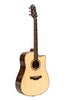 Crafter Stage series 16, cutaway Dreadnought acoustic-electric guitar with solid spruce top