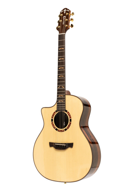 CRAFTER Stage series 22, cutaway Grand auditorium acoustic-electric guitar with solid spruce top, left hand