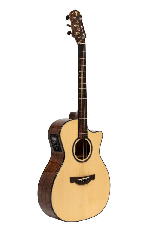 CRAFTER Able series 600, cutaway Orchestra electric-acoustic guitar with solid spruce top