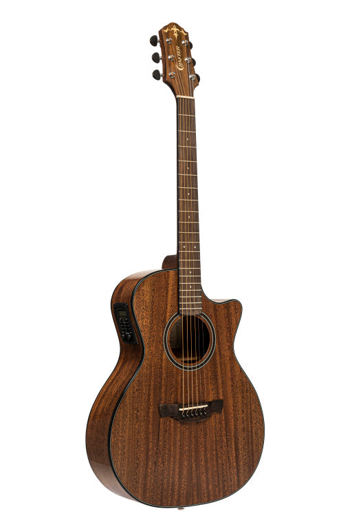 CRAFTER Able series 635, cutaway Orchestra electric-acoustic guitar with solid mahogany top
