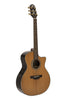 CRAFTER High-End LX2000 Series, cutaway grand auditorium acoustic-electric guitar with solid spruce top