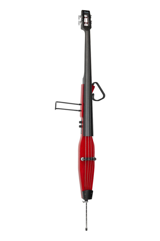 STAGG EDB-3/4 TR 3/4 electric double bass with gigbag - transparent red