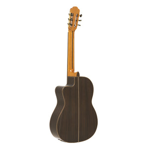 ANGEL LOPEZ MAZUELO CR-CE Mazuelo serie, electric classical guitar with solid cedar top, with cutaway