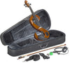 EVN 4/4 VBR 4/4 electric violin set with S-shaped violinburst-coloured electric violin, soft case and headphones Stagg