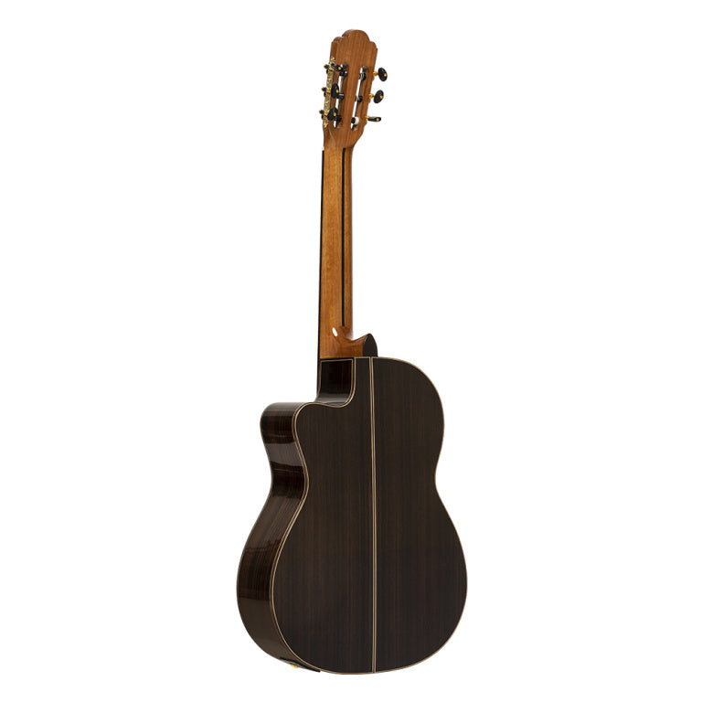 ANGEL LOPEZ MAZUELO SR-CE Mazuelo serie, electric classical guitar with solid spruce top, with cutaway