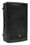AS15 US 15" 2-way active speaker, class AB, Bluetooth TWS Stereo pairing, 200 watts rated power Stagg