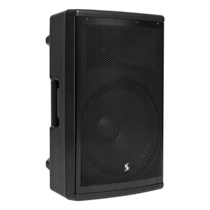 STAGG AS15 US 15" 2-way active speaker, class AB, Bluetooth TWS Stereo pairing, 200 watts rated power