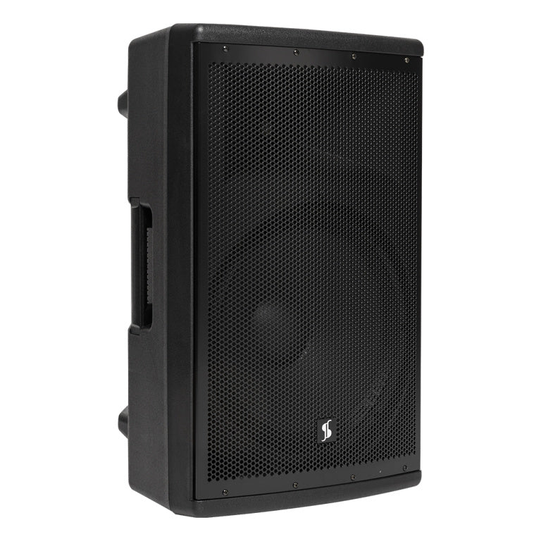 STAGG AS15 US 15" 2-way active speaker, class AB, Bluetooth TWS Stereo pairing, 200 watts rated power