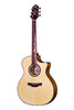 CRAFTER Anniversary series, mahogany cutaway grand auditorium acoustic-electric guitar with solid spruce top