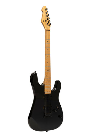 STAGG SEM-TWO H BK Metal series, Electric guitar with solid mahogany body