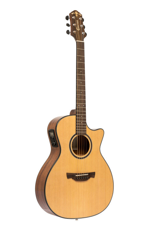 CRAFTER Able series 630, cutaway Orchestra electric-acoustic guitar with solid cedar top