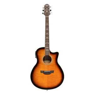 CRAFTER NOBLE VTG Noble series, Small jumbo acoustic-electric guitar with solid maple top