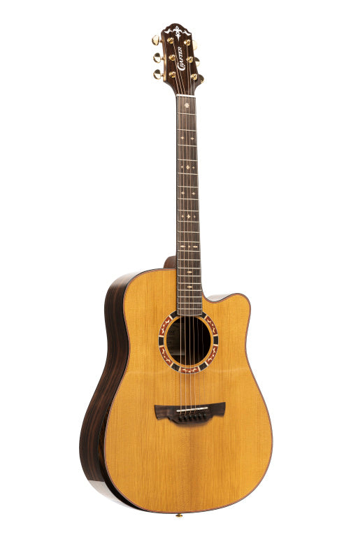 Crafter VL series 22, cutaway Dreadnought acoustic-electric with solid VVS spruce top