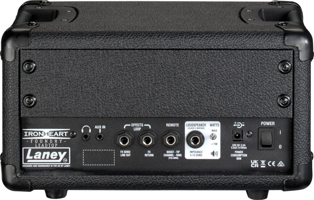 LANEY IRF Leadtop guitar amp head, 60W