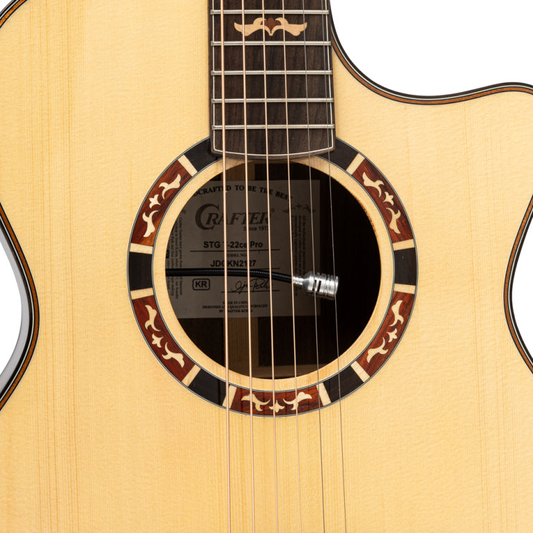 CRAFTER STG T22CE PRO Stage series 22, cutaway Orchestra acoustic-electric guitar