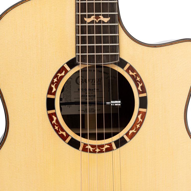 CRAFTER STG G20CE PRO Stage series 20, cutaway Grand auditorium acoustic-electric guitar