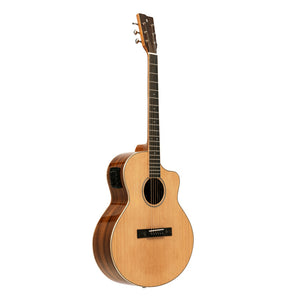 STAGG SA45 OCE-AC Orchestra cutaway acoustic-electric guitar with spruce top, 45 series